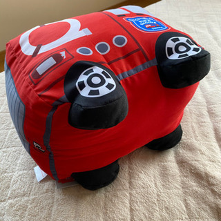 トミカ　消防車　ぬいぐるみ　クッションの画像