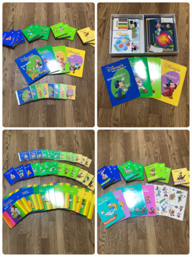 ディズニー英語　フルセット　DWE おまけつき　CD29枚DVD59枚本４８冊