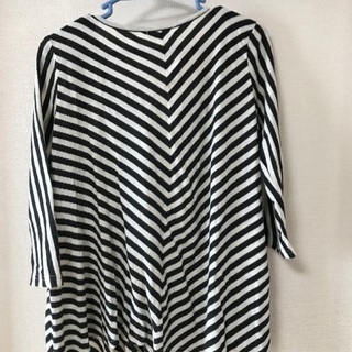 【未使用新品】gaminerie(ギャミヌリィ)ボーダーカットソーの画像
