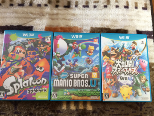 wiiUソフト3枚セット