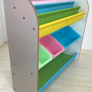 子供部屋おもちゃ収納・トイボックス・本棚の画像