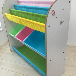 子供部屋おもちゃ収納・トイボックス・本棚の画像