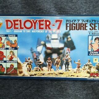 【未開封】DELOYER-７　フィギュアセット【ダグラム】