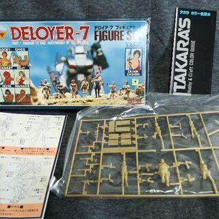 【未開封】DELOYER-７　フィギュアセット【ダグラム】の画像