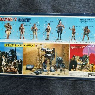 【未開封】DELOYER-７　フィギュアセット【ダグラム】の画像