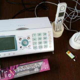 FAX機能付き電話機　SHARP fappy
