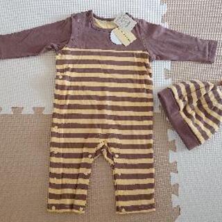 新品★キッズズー★80★帽子セット