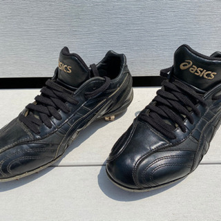 【良品】asics   野球　スパイク　24.5               サイズアウト出品の画像