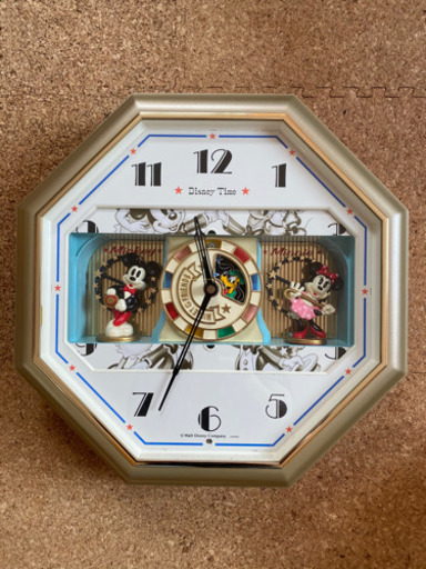 ディズニーのカラクリ時計