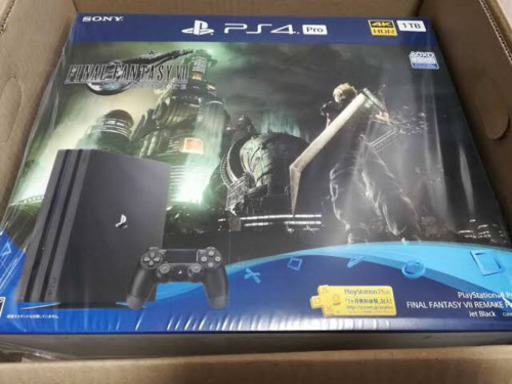 その他 PlayStation 4 Pro FINAL FANTASY VII REMAKE Pack(HDD:1TB)