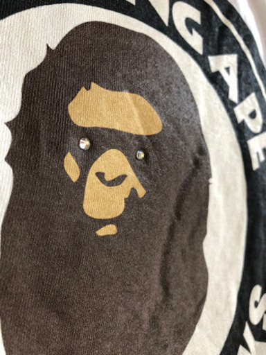 アベイジングエイプ スワロフスキー付 新品未使用 Tシャツ