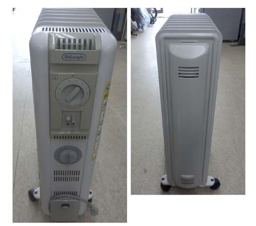 オイルヒーター デロンギ 8枚フィン DHP-1001 DeLonghi ラジエーターヒーター 暖房 電気 ペイペイ対応 札幌市西区西野