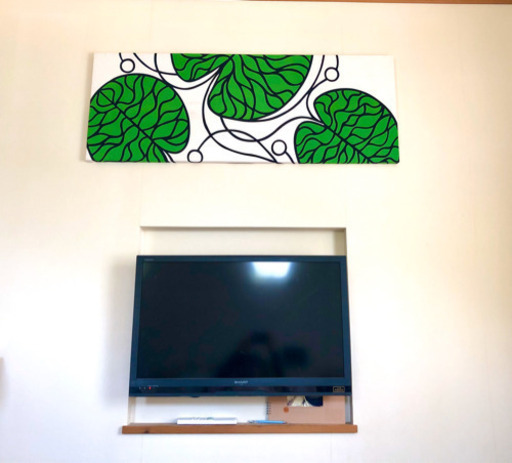 マリメッコ　ファブリックパネル　自作DIY