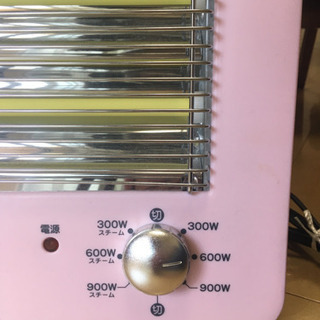 【電気ストーブ】加湿機能付きの画像