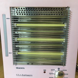 【電気ストーブ】加湿機能付き