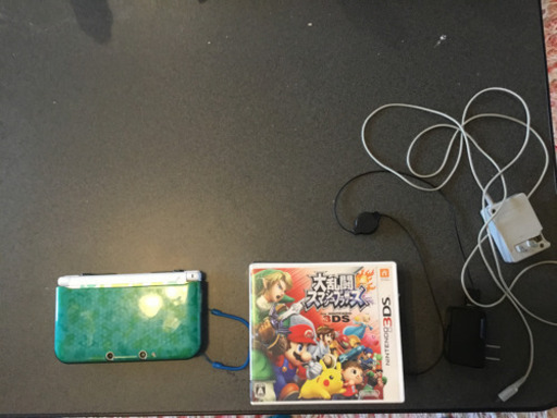 3dsll ルイージ30周年モデル【中古】　ソフト付き