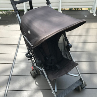 ベビーカー　MACLAREN レインカバー付き