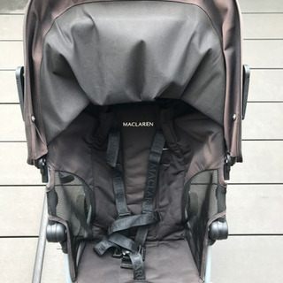 ベビーカー　MACLAREN レインカバー付きの画像