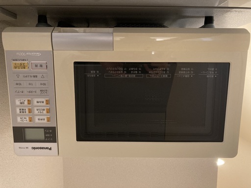 パナソニックオーブン電子レンジ  3,000円