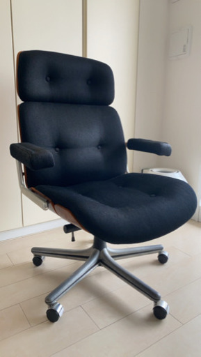 ジロフレックス　パサール　ハイバックチェア　ファブリック　黒