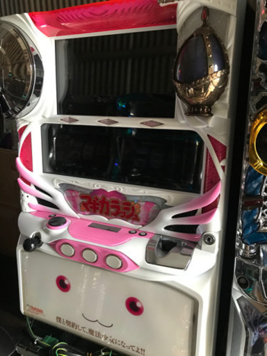 パチスロ実機　魔法少女まどかマギカ　キュウべえパネル