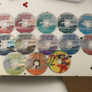 【格安】video option dvd 13枚セット（ケース無し)