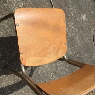 学生の机、イスセットの画像