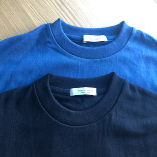 PUBLIC TOKYO ロングTシャツ　ブラック/ブルー　1枚3000円の画像