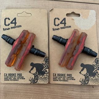 C4ブレーキパッド　BMX スーパーソフトコンパウンド