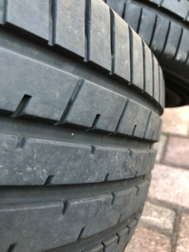 夏タイヤ　再再値下げ　cx-8と5 純正中古タイヤ　225 ／55／19 四本