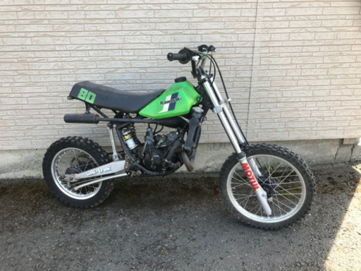 取引中　カワサキ　KX80 現在不動　インシュレーター欠品　オフロードバイク