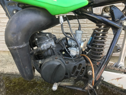取引中　カワサキ　KX80 現在不動　インシュレーター欠品　オフロードバイク