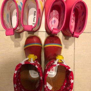 女の子 長靴 13-15cm ¥500からの画像