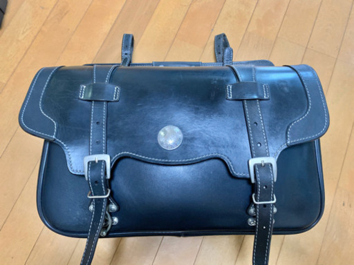 デグナー製 本革サドルバック