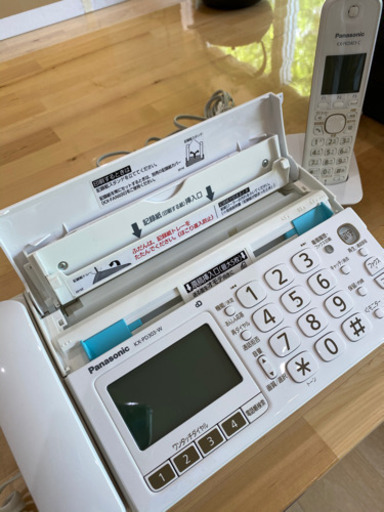 ★★パナソニック製 FAX付き電話機:ほぼ新品★★