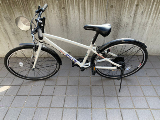 小学生向き24インチ  白  ブリジストン自転車