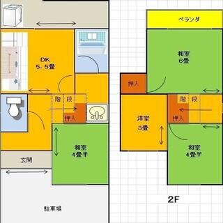 シェアハウスYAMASHINA（山科）地下鉄東西線東野駅徒歩4分　鍵付き個室　4万円５千円(共益費込)　女性専用 保証金・保証人無し - 不動産