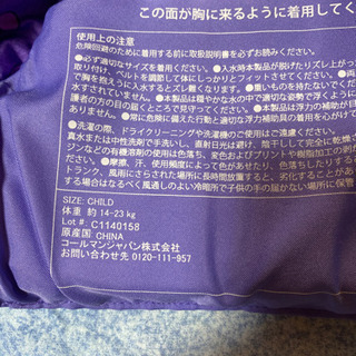 フローティングベストの画像