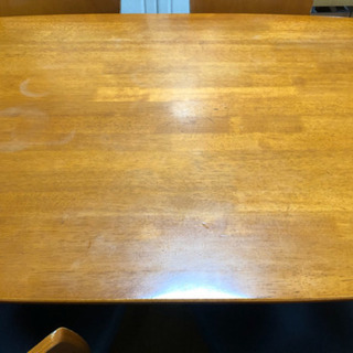 ダイニングテーブル、イス(ジャンク品)の画像