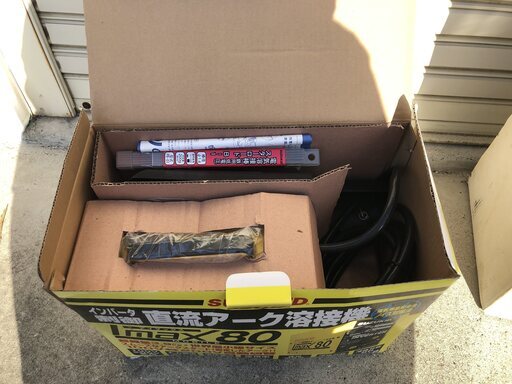 【未使用品】SUZUKID IMAX 80　アーク溶接機　DIY　車、バイク修理