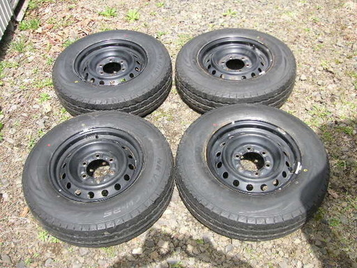 未使用 NANKANG ナンカン NK VAN CW25   １９５/８０/１５C ４本　ハイエース