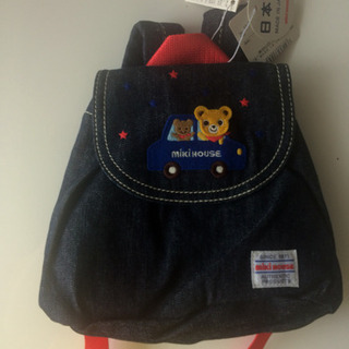 ミキハウスリュック 新品未使用の画像