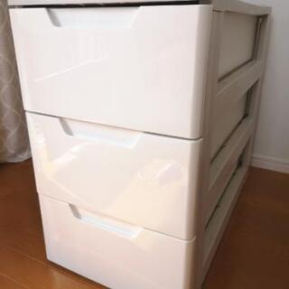【引取限定】収納ケース　ボックス　ホワイト　島忠