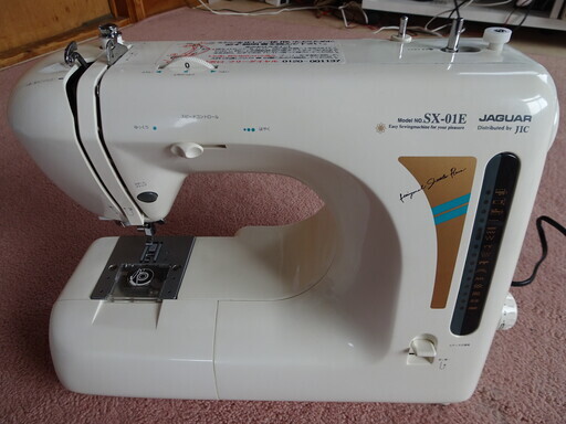 ミシン　JAGUAR電子ミシン　SX-01E　2000年製
