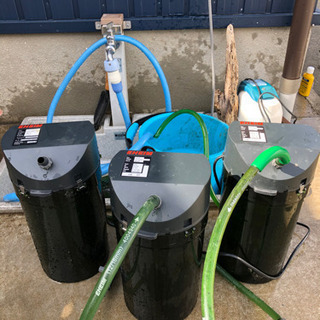 エーハイム 2215 2個と 2215サブフィルター