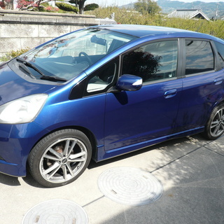 GE8 フィットRS　93500km 一時抹消　フルエアロ　HID　パドルシフト　フォグ　CVT　社外17インチの画像