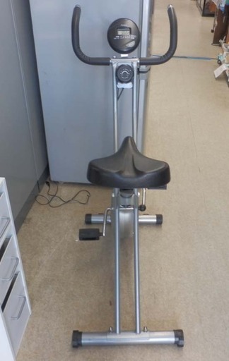 エアロバイク 折りたたみ AUSSIE DJ-10-5B 電池式 マグネットバイク 室内運動 トレーニング フィットネス シルバー 屋
