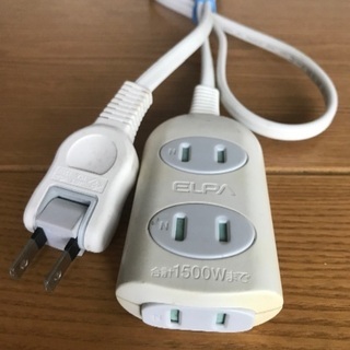 延長コード　1メートルの画像
