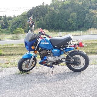 旧車ヤマハポッケ　カスタム79cc黄色ナンバー希少車の画像