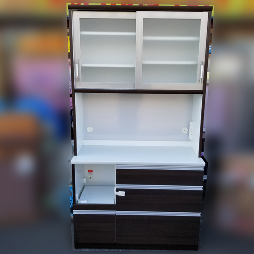 【自社配送は札幌市内限定】ユーアイ　スタント K-105　キッチンボード キッチン収納 キッチン家具 食器棚